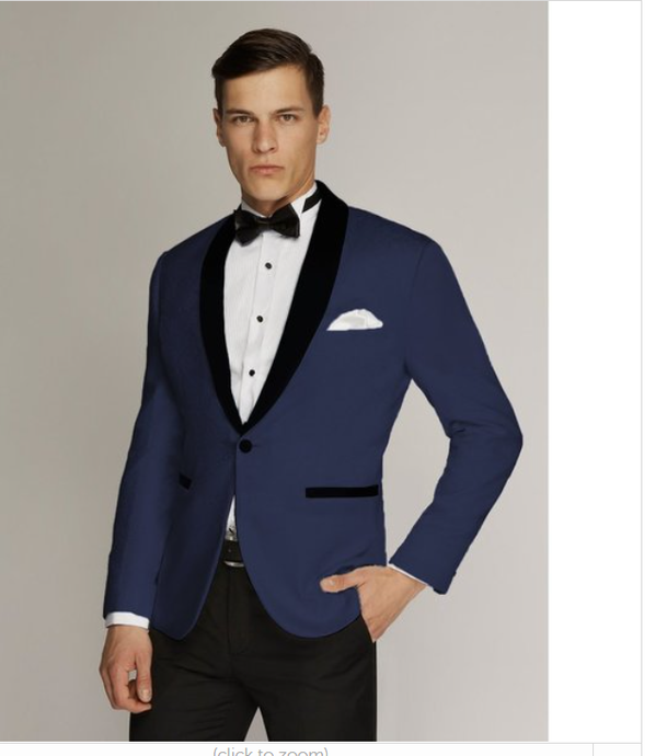 Varce Collection Navy Tuxedo - Formal Hire